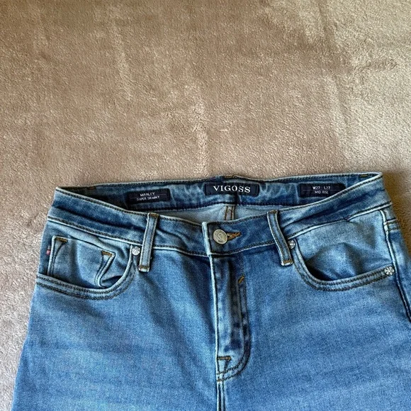 Vigoss Blue Denim Jeans - Picture 3 of 9
